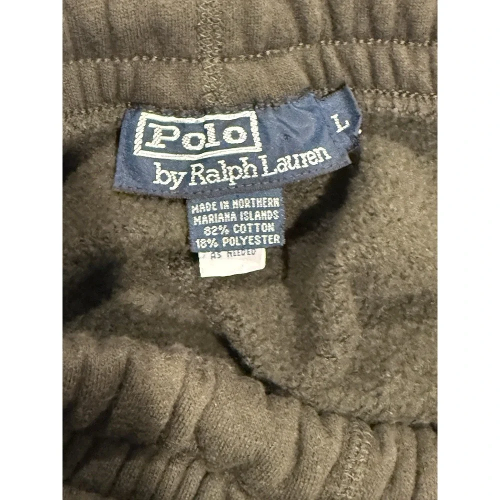 Polo‎ Ralph Lauren Men's Sweatpants Olive Jogger Drawstring Casual L